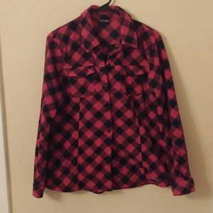 Eddie Bauer, medium, red buffalo plaid